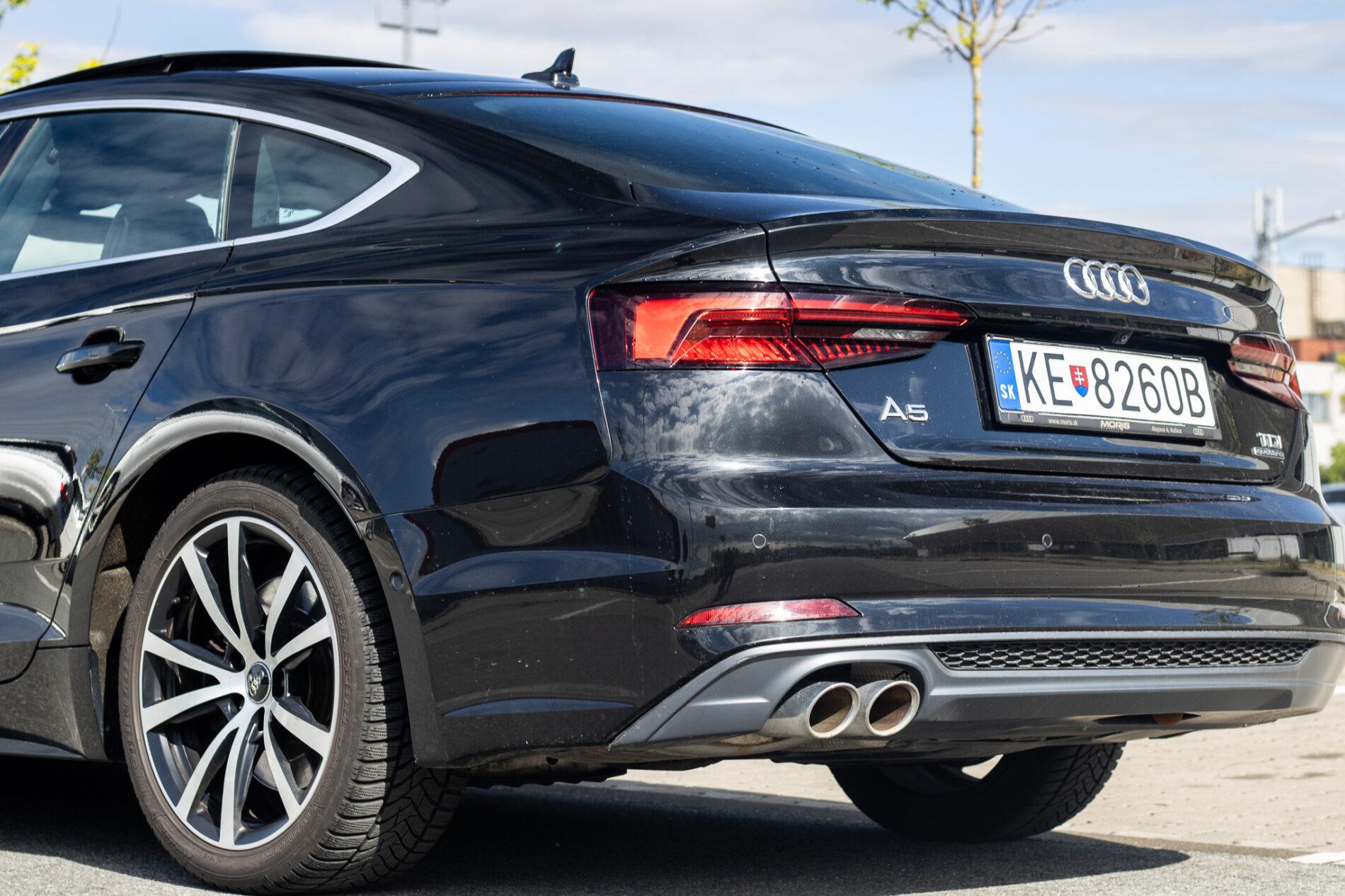 2018 AUDI A5, čierna, 139 011 km