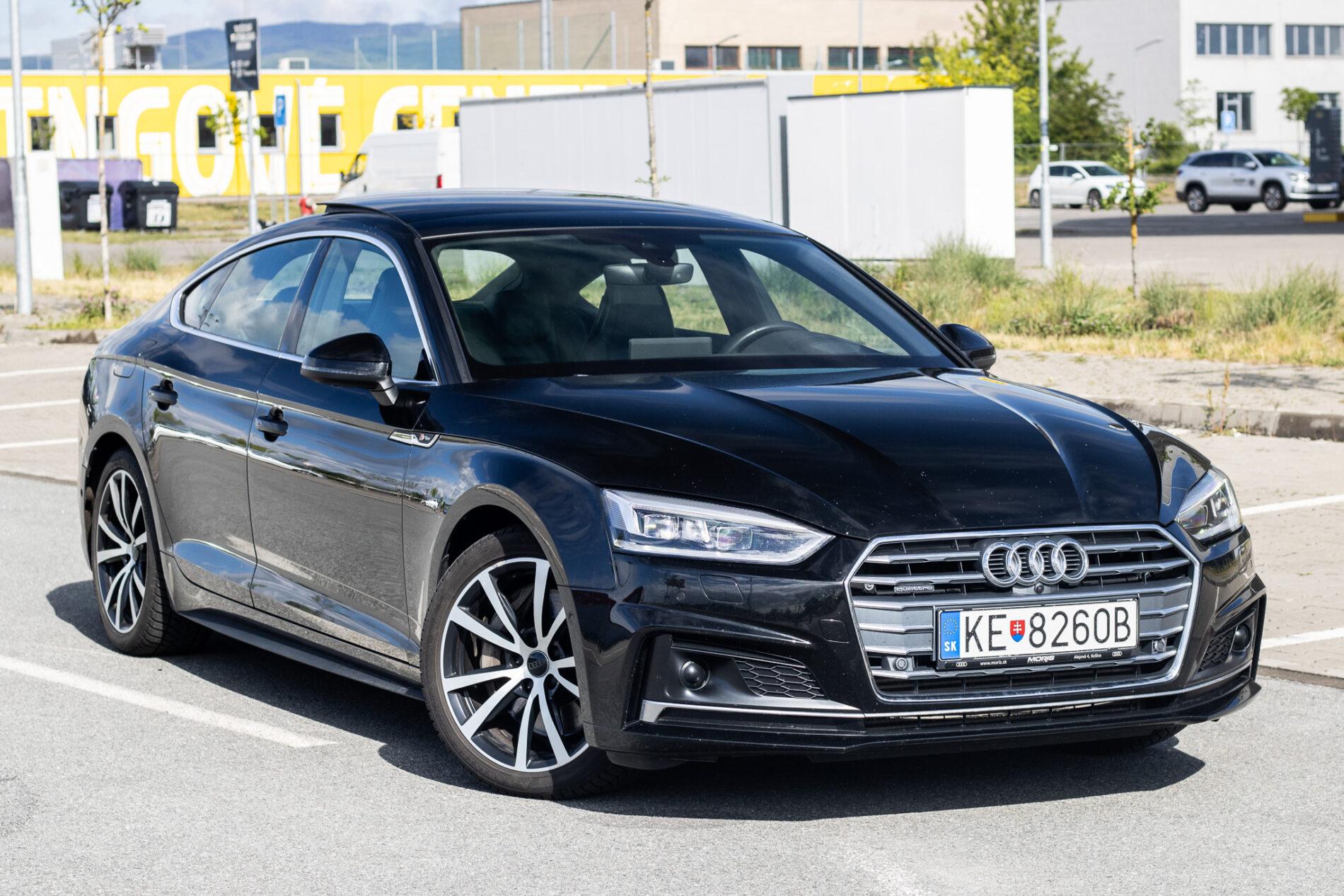 2018 AUDI A5, čierna, 139 011 km