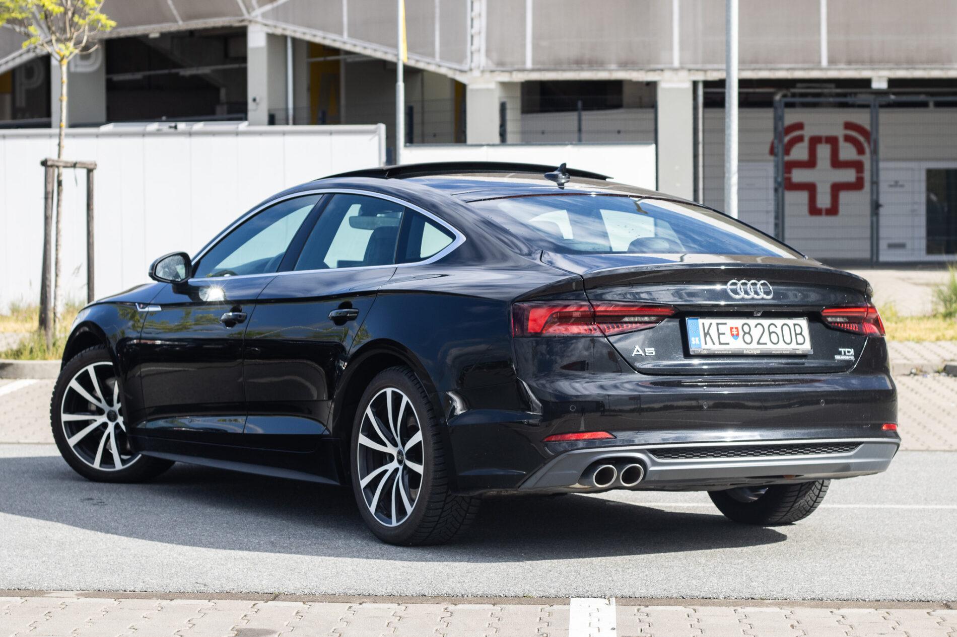 2018 AUDI A5, čierna, 139 011 km