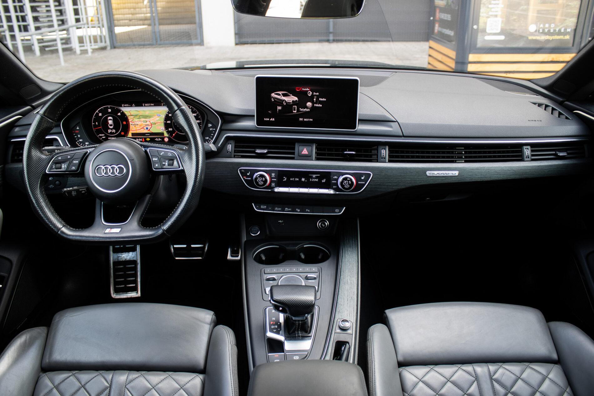 2018 AUDI A5, čierna, 139 011 km
