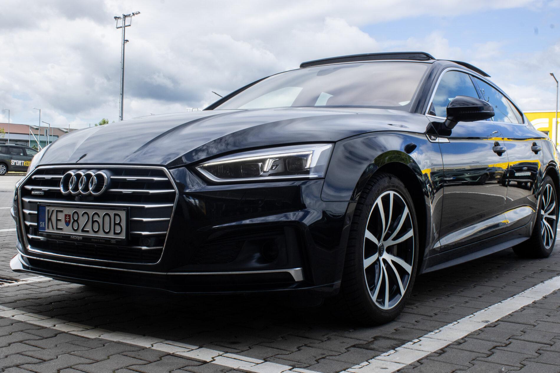 2018 AUDI A5, čierna, 139 011 km