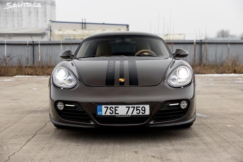 2012 Porsche Cayman 987.2, hnedá kupé, 121 000 km