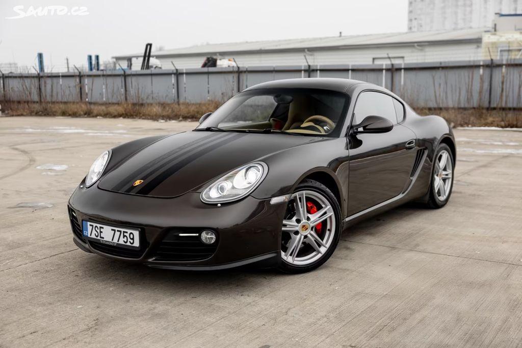2012 Porsche Cayman 987.2, hnedá kupé, 121 000 km