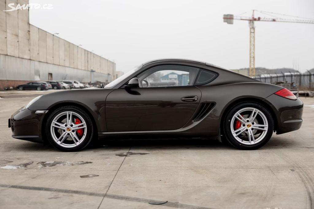 2012 Porsche Cayman 987.2, hnedá kupé, 121 000 km