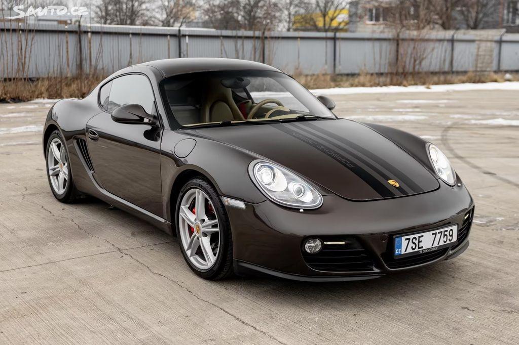 2012 Porsche Cayman 987.2, hnedá kupé, 121 000 km