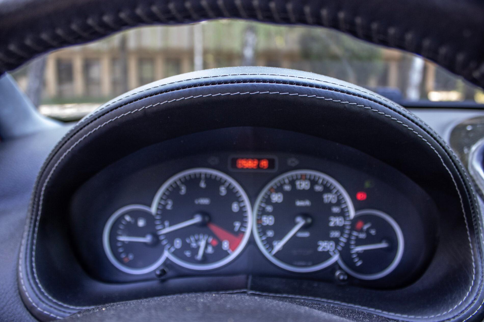 2003 Peugeot 206 RC, čierna hatchback, 58 219 km