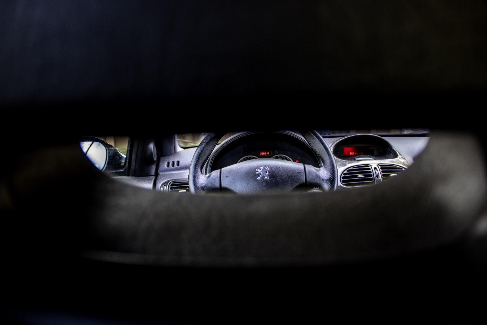 2003 Peugeot 206 RC, čierna hatchback, 58 219 km