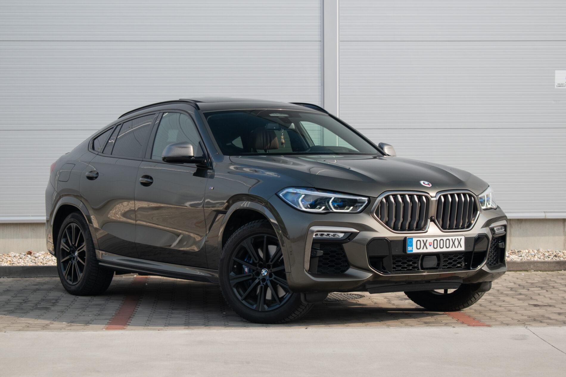 2020 BMW X6 M50d, zelená suv, 61 340 km