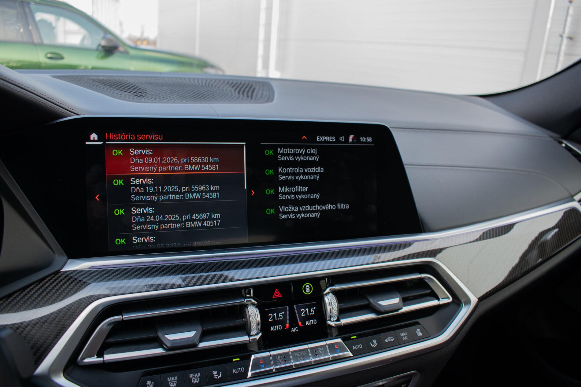 2020 BMW X6 M50d, zelená suv, 61 340 km