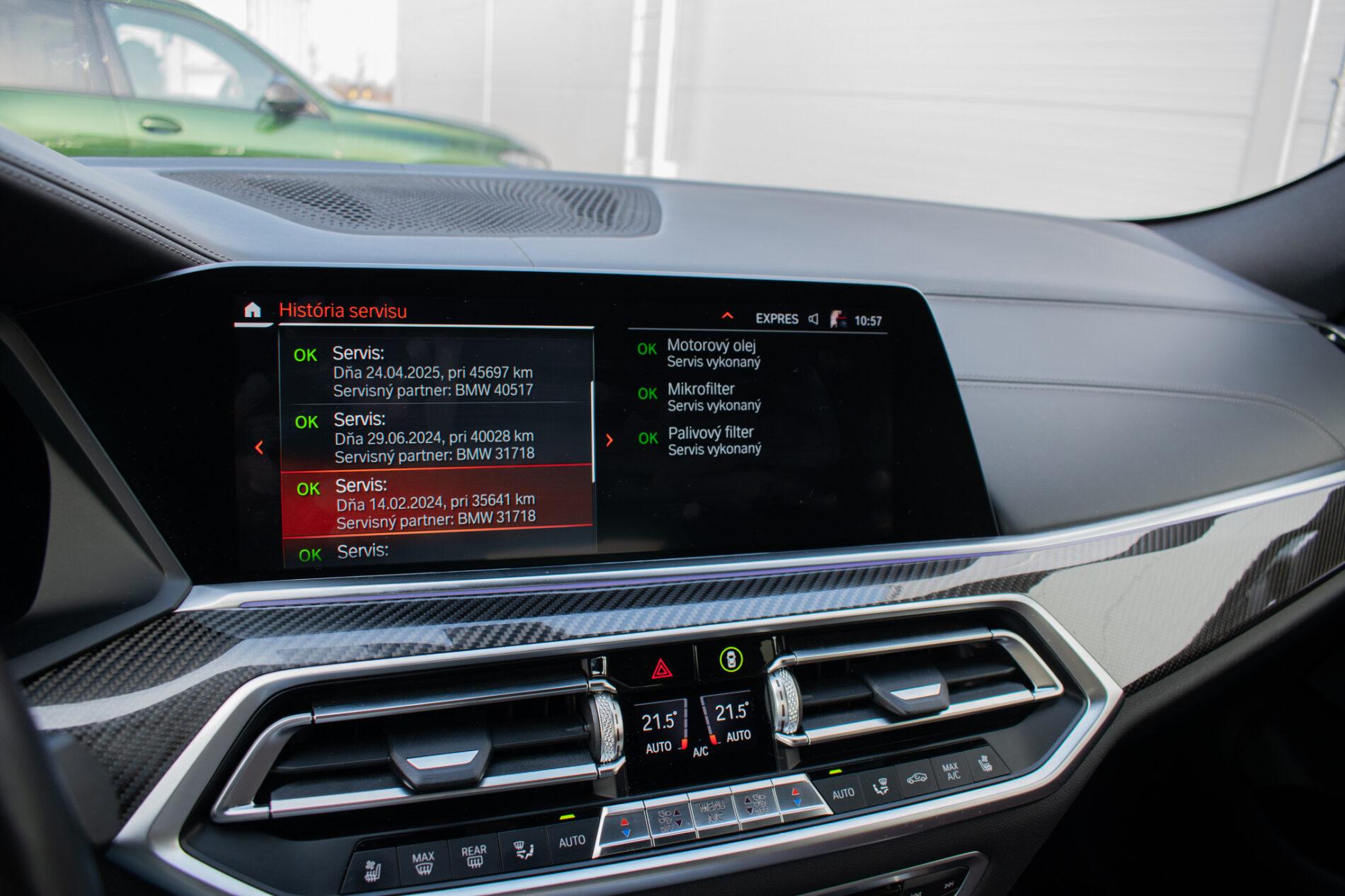 2020 BMW X6 M50d, zelená suv, 61 340 km