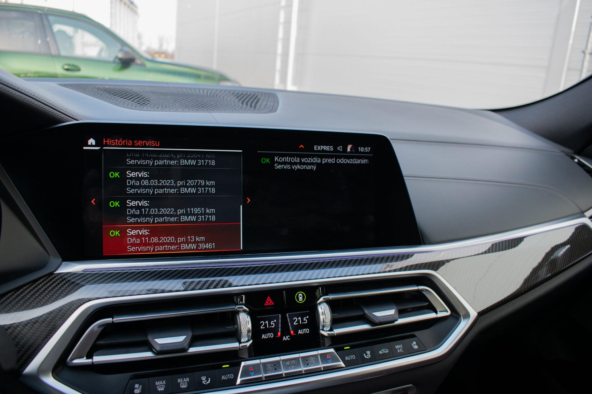 2020 BMW X6 M50d, zelená suv, 61 340 km