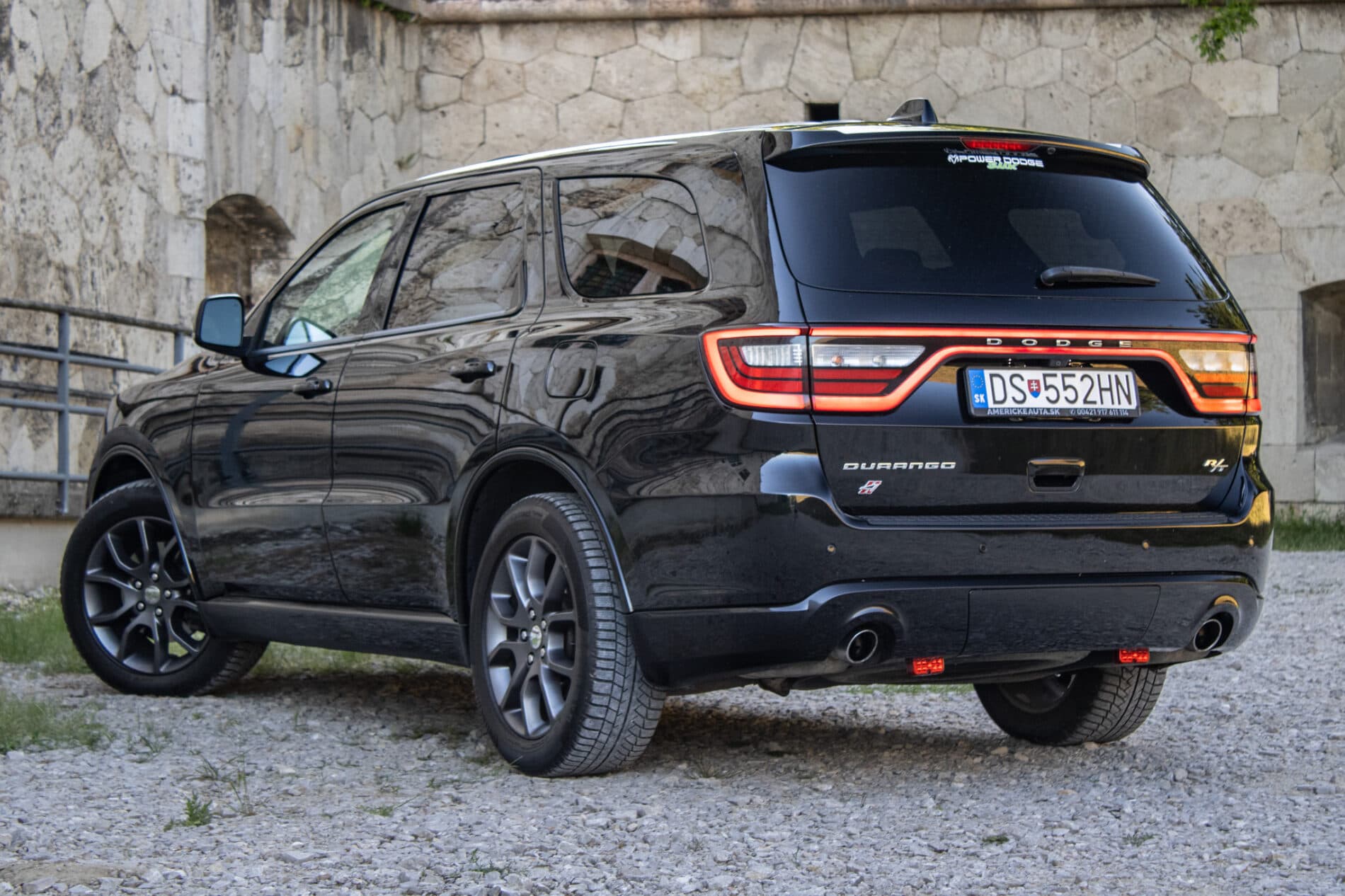 2018 Dodge Durango, čierna suv, 185 789 km