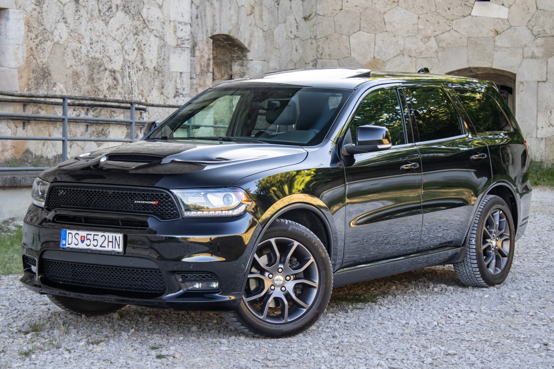 2018 Dodge Durango, čierna suv, 185 789 km