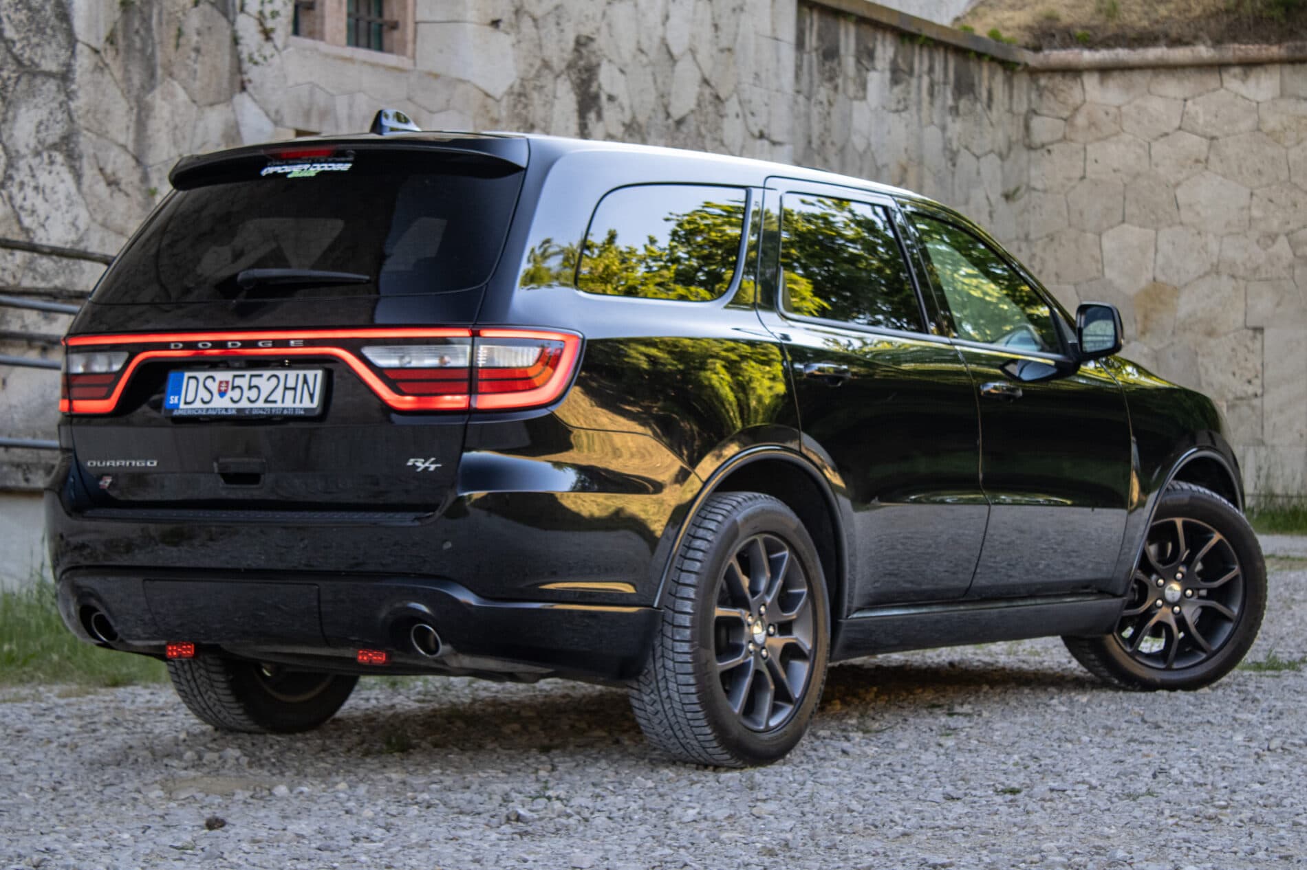 2018 Dodge Durango, čierna suv, 185 789 km