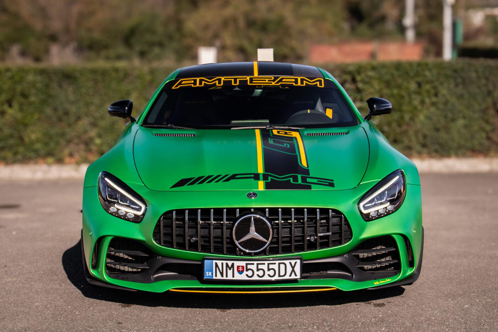 2019 Mercedes-Benz AMG GT R, zelená kupé, 12 987 km