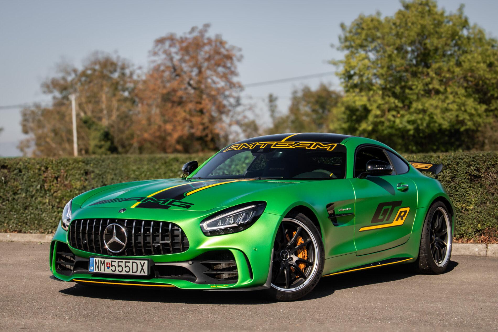 2019 Mercedes-Benz AMG GT R, zelená kupé, 12 987 km