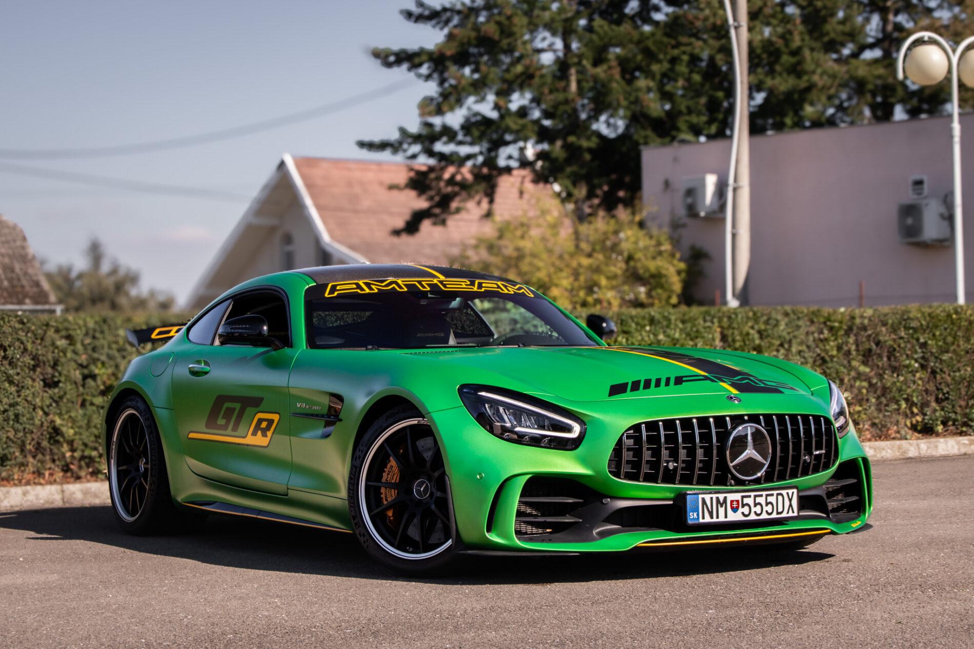 2019 Mercedes-Benz AMG GT R, zelená kupé, 12 987 km