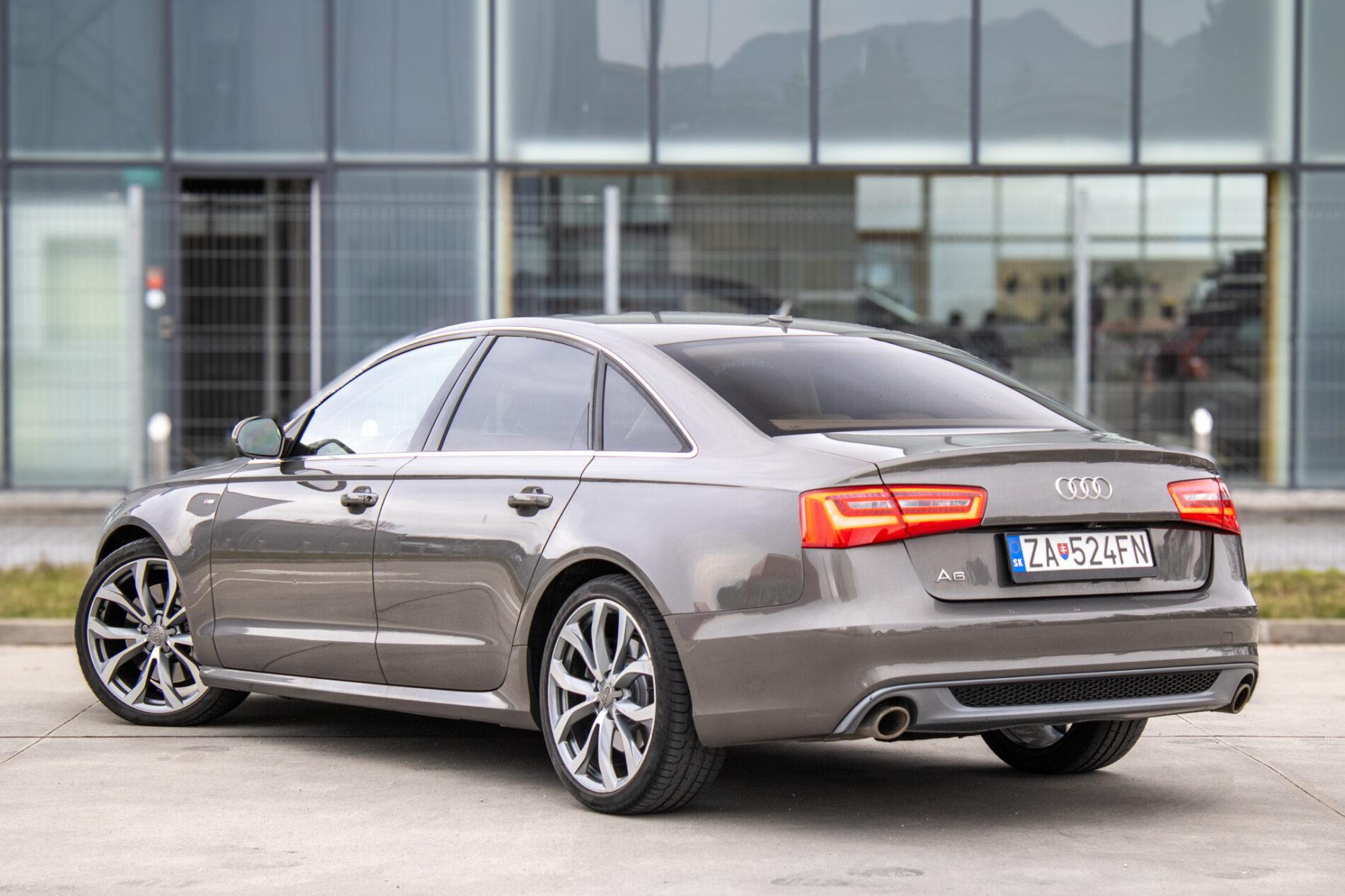 2013 AUDI A6, sivá sedan, 145 933 km