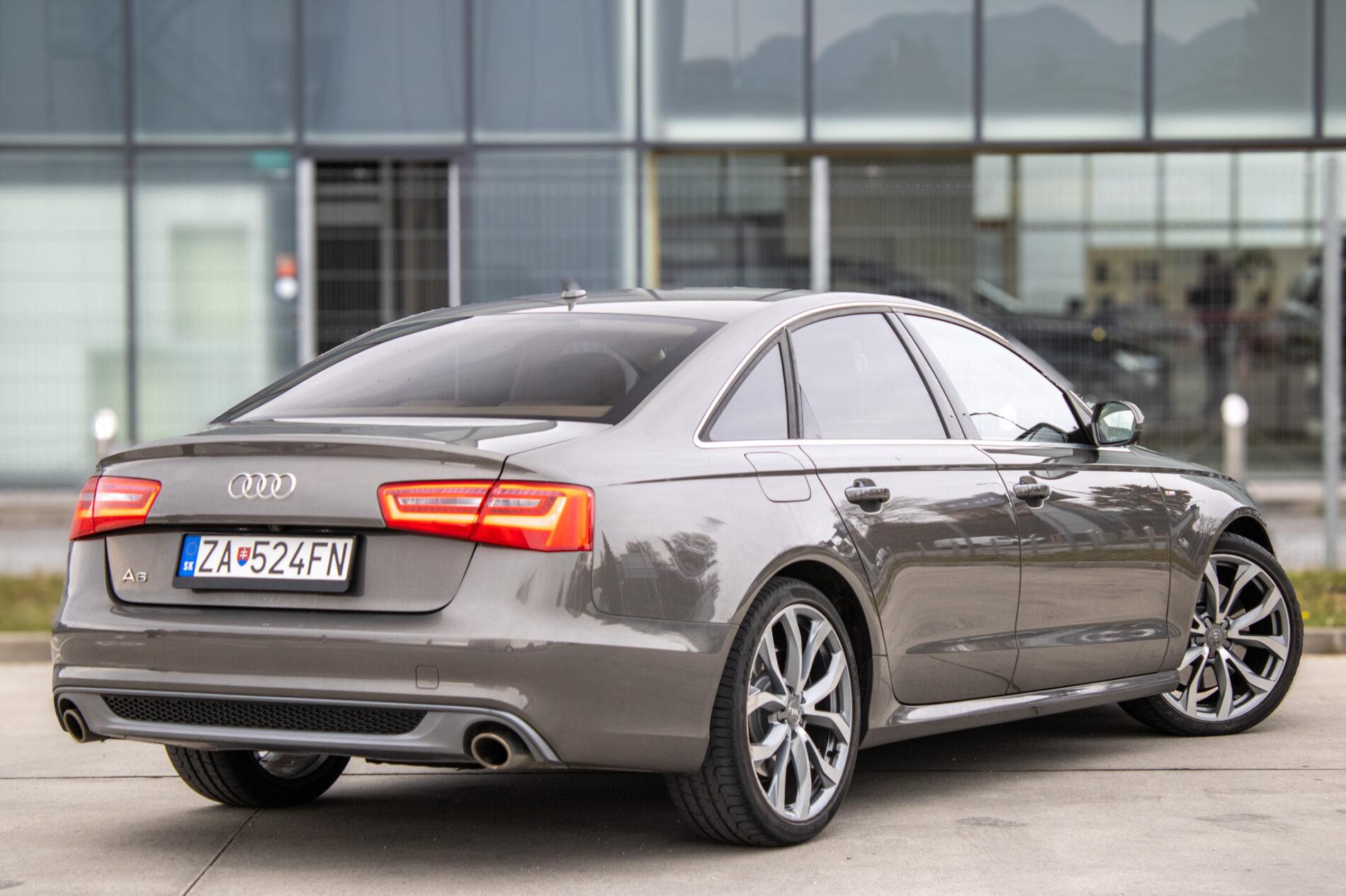 2013 AUDI A6, sivá sedan, 145 933 km