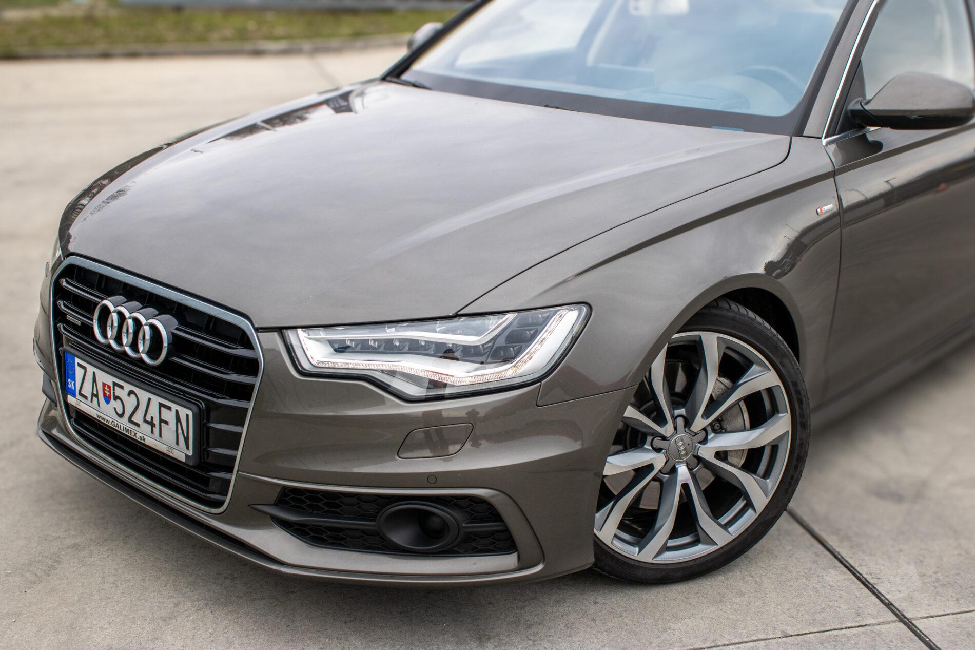 2013 AUDI A6, sivá sedan, 145 933 km