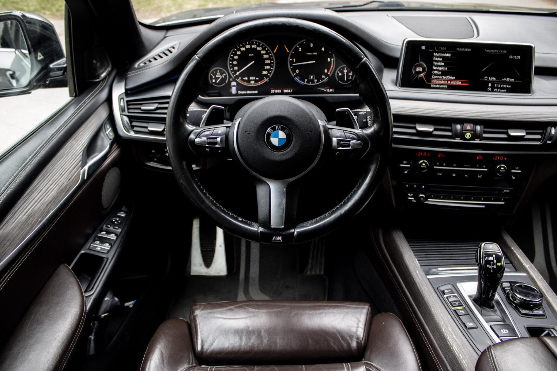 2014 BMW X5 M50d, sivá suv, 219 746 km