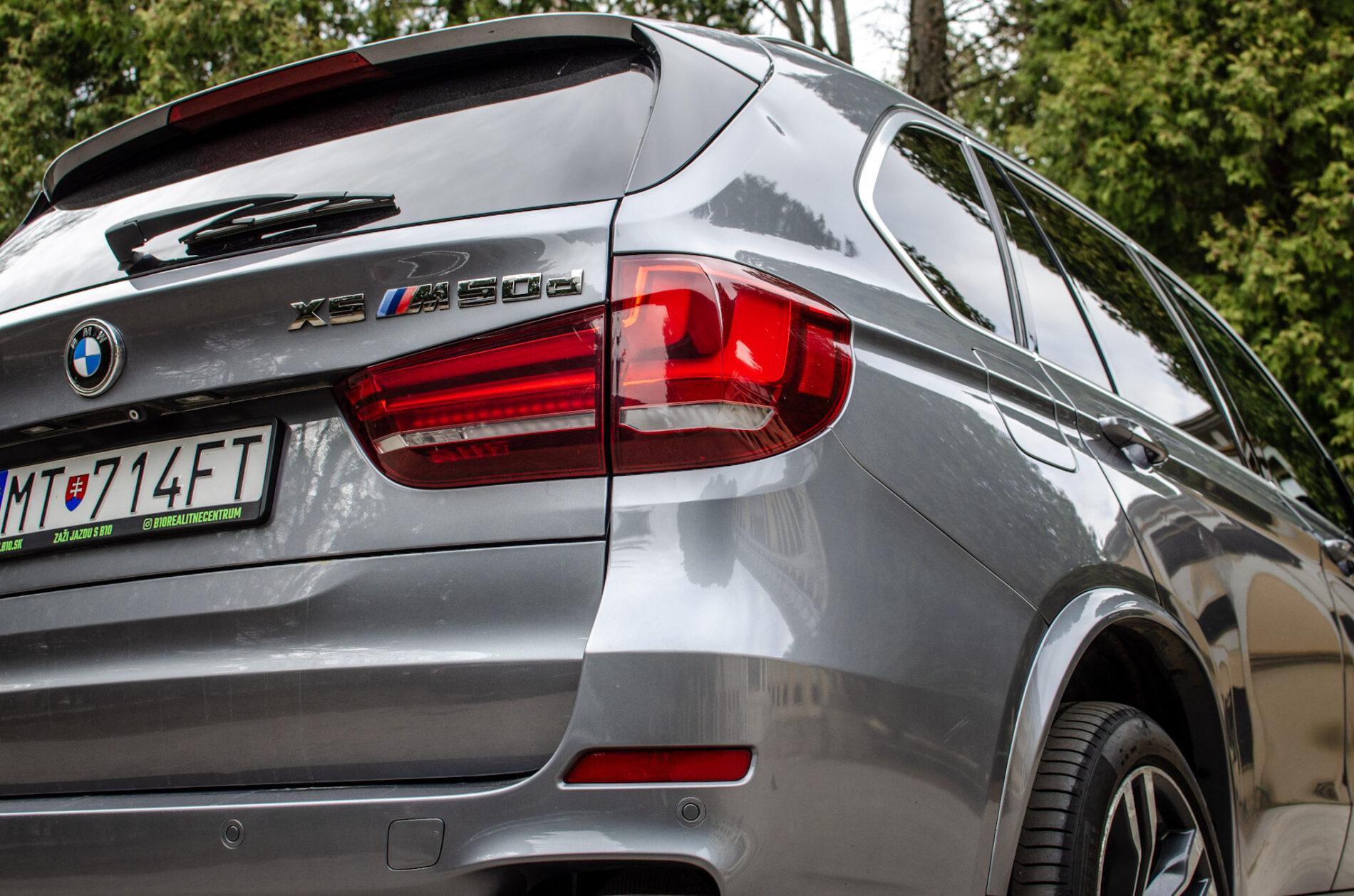 2014 BMW X5 M50d, sivá suv, 219 746 km