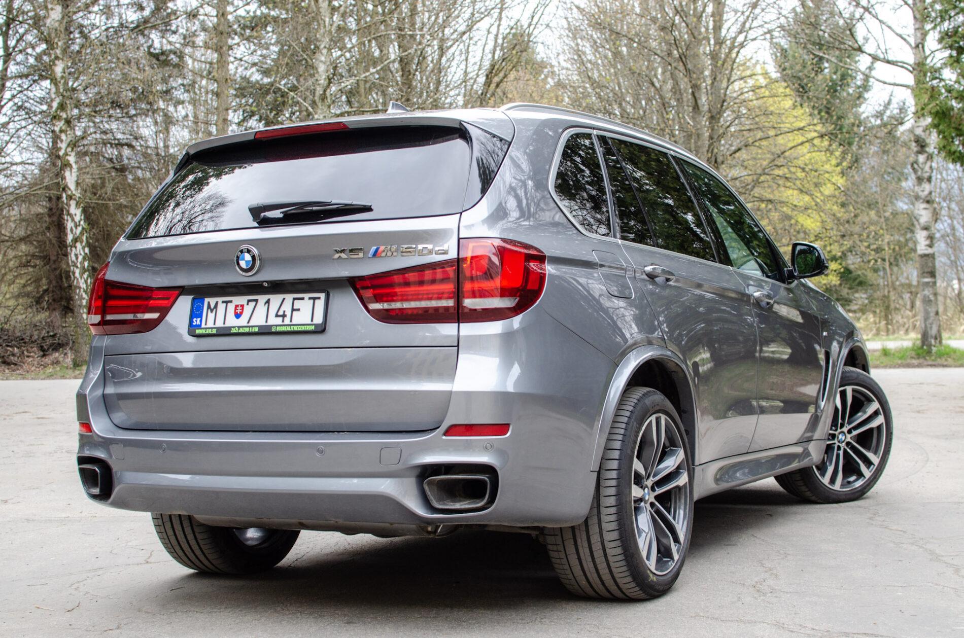 2014 BMW X5 M50d, sivá suv, 219 746 km