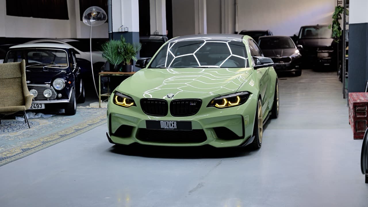 2018 BMW M2 Stage 2, zelená kupé, 106 950 km