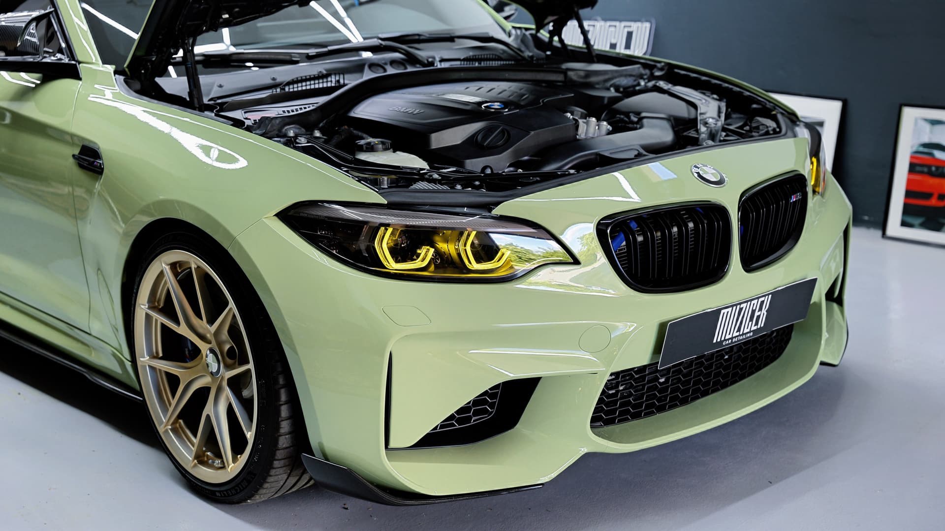 2018 BMW M2 Stage 2, zelená kupé, 106 950 km