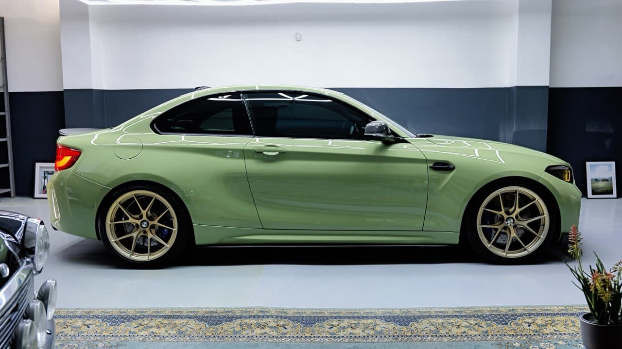 2018 BMW M2 Stage 2, zelená kupé, 106 950 km