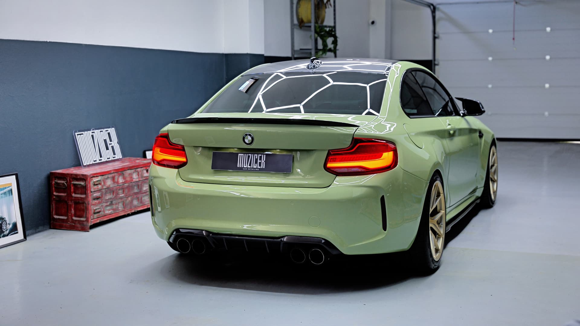 2018 BMW M2 Stage 2, zelená kupé, 106 950 km