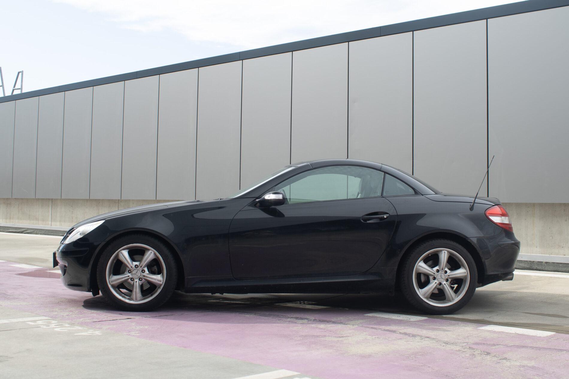 2006 Mercedes-Benz SLK 200 Komp., čierna kabriolet, 97 413 km