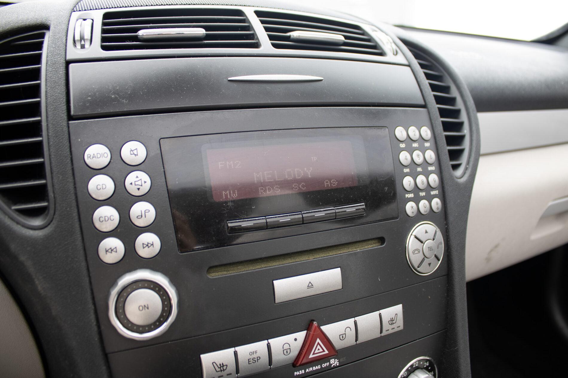 2006 Mercedes-Benz SLK 200 Komp., čierna kabriolet, 97 413 km