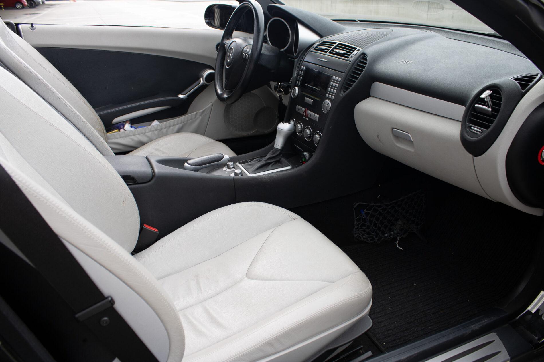 2006 Mercedes-Benz SLK 200 Komp., čierna kabriolet, 97 413 km