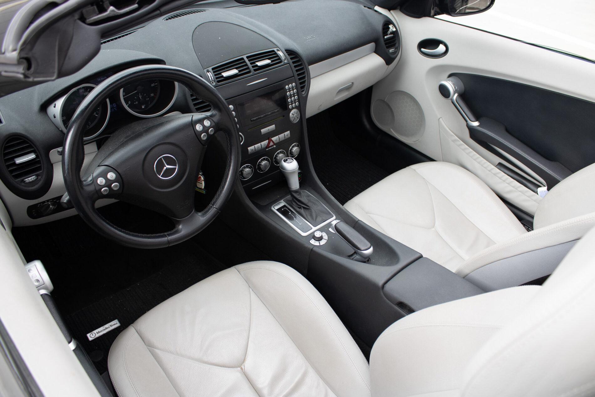 2006 Mercedes-Benz SLK 200 Komp., čierna kabriolet, 97 413 km