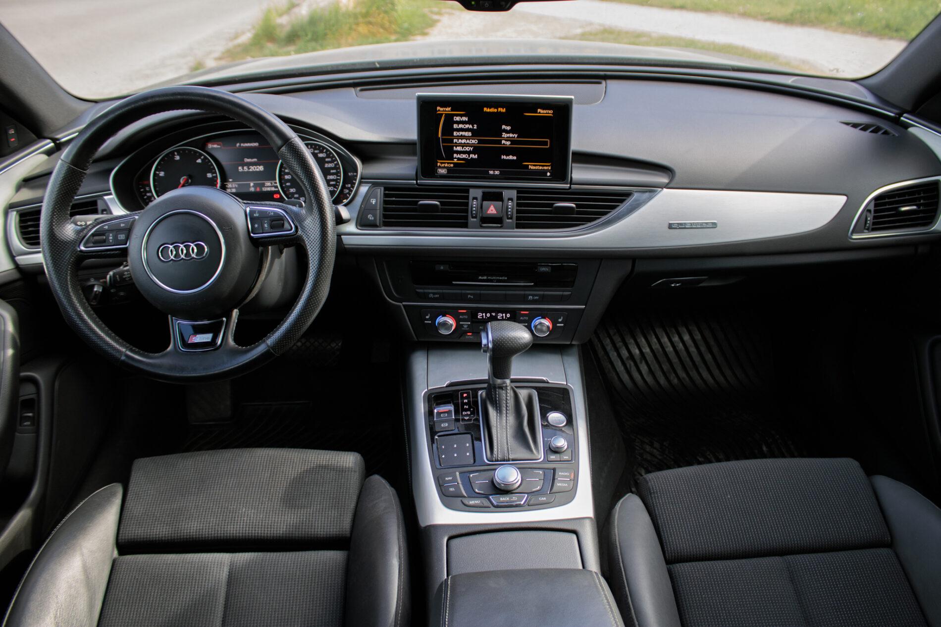 2012 AUDI A6, sivá kombi, 131 618 km