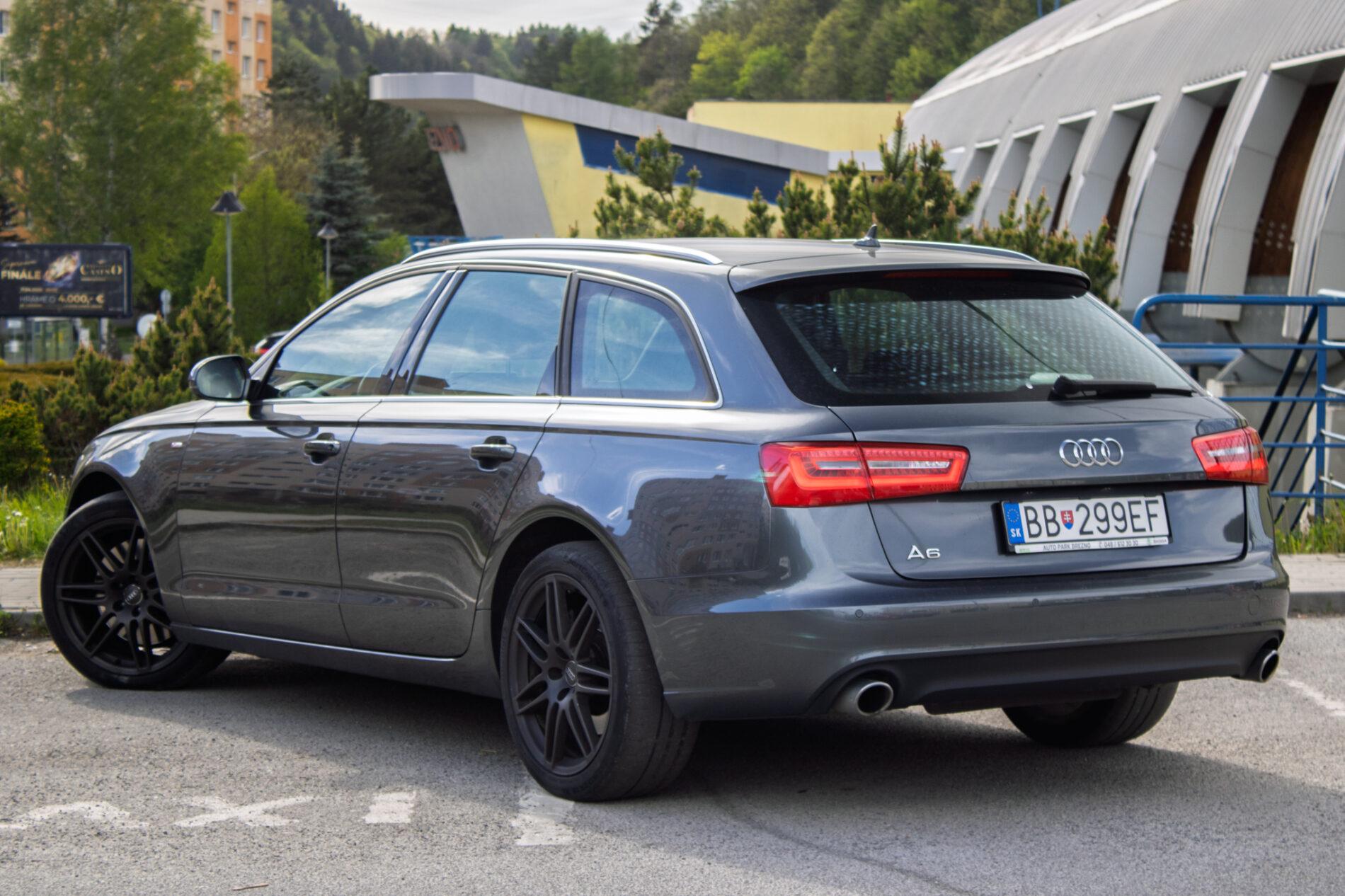 2012 AUDI A6, sivá kombi, 131 618 km