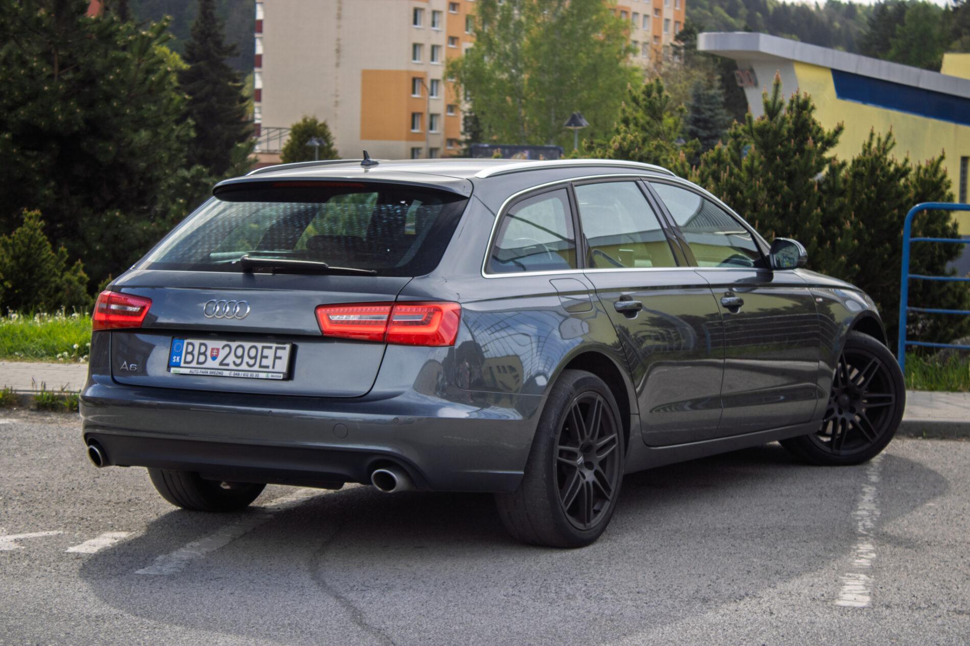 2012 AUDI A6, sivá kombi, 131 618 km