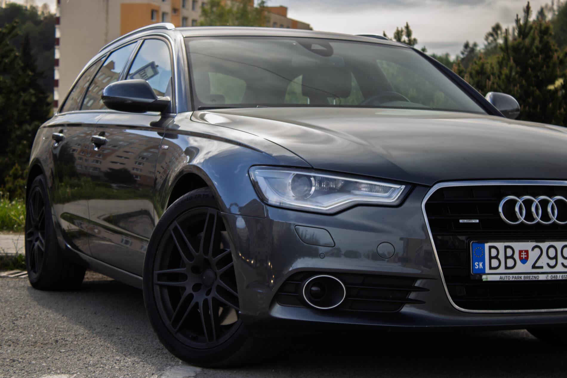 2012 AUDI A6, sivá kombi, 131 618 km