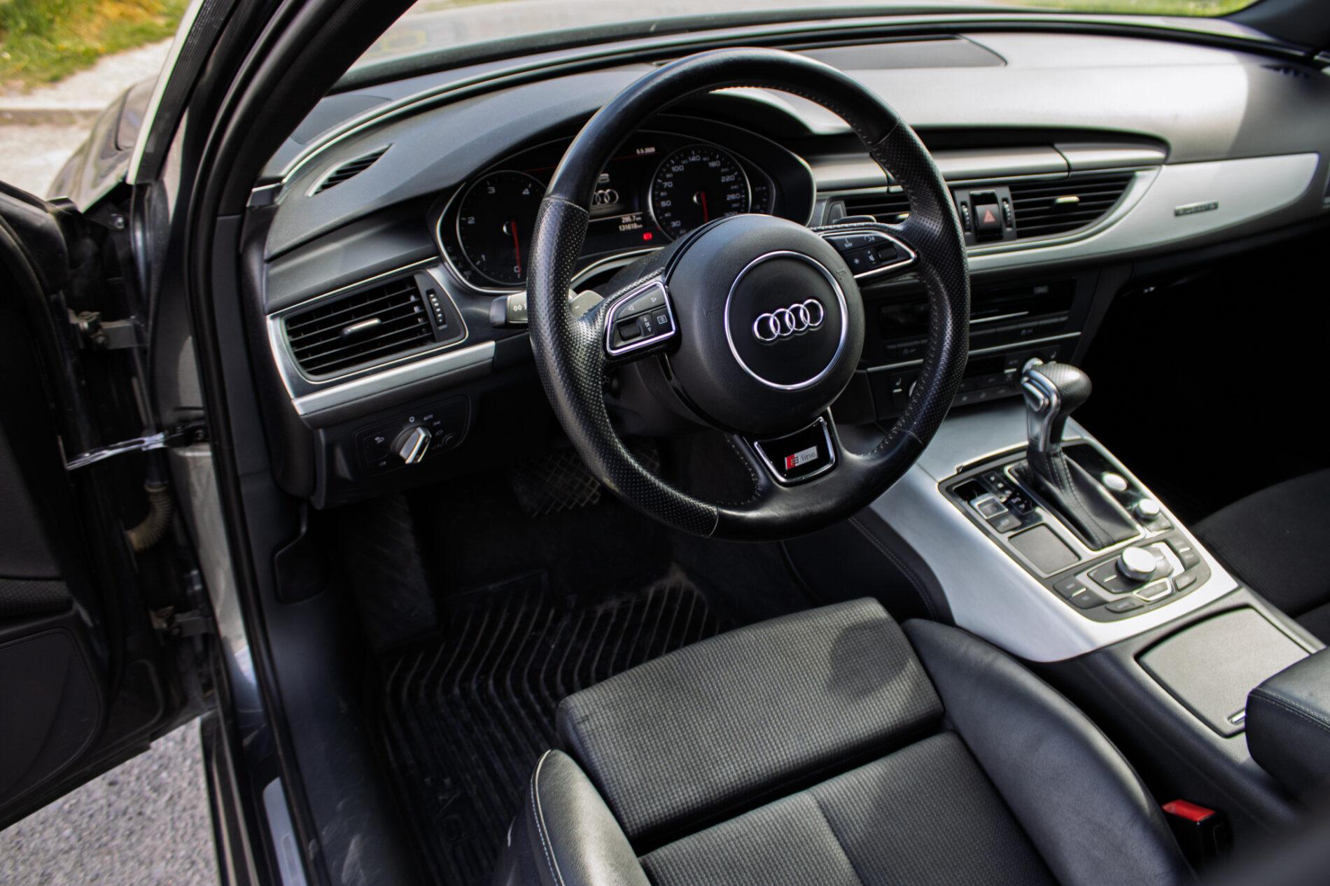 2012 AUDI A6, sivá kombi, 131 618 km