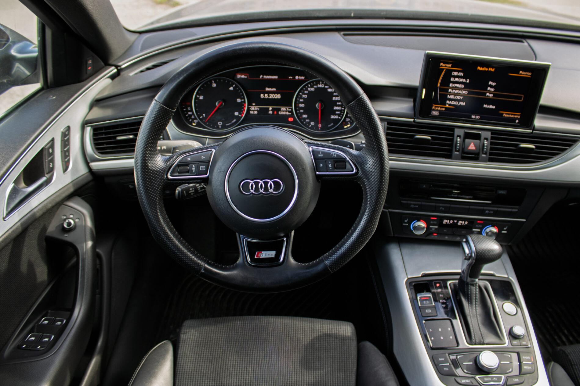 2012 AUDI A6, sivá kombi, 131 618 km