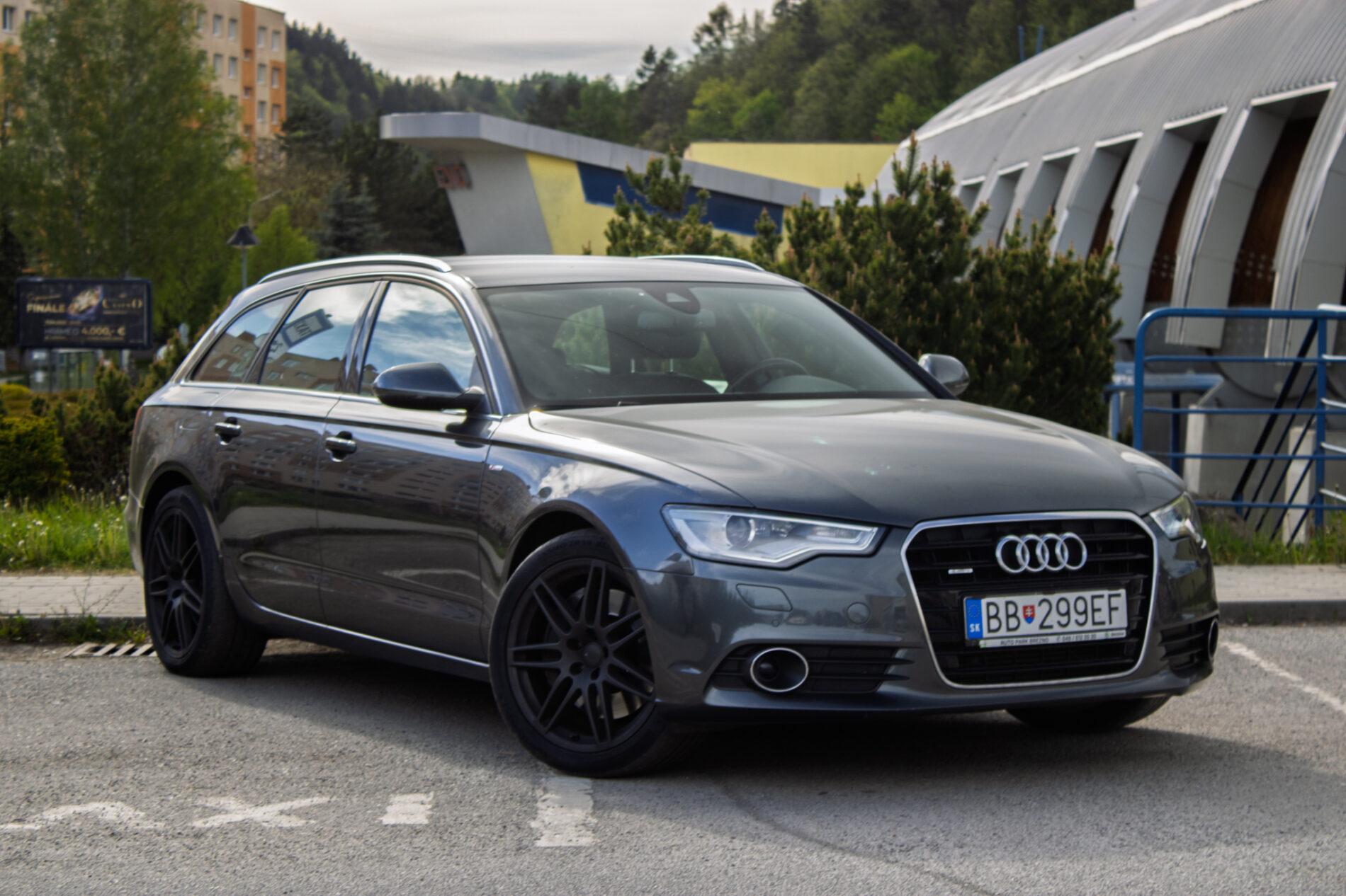 2012 AUDI A6, sivá kombi, 131 618 km