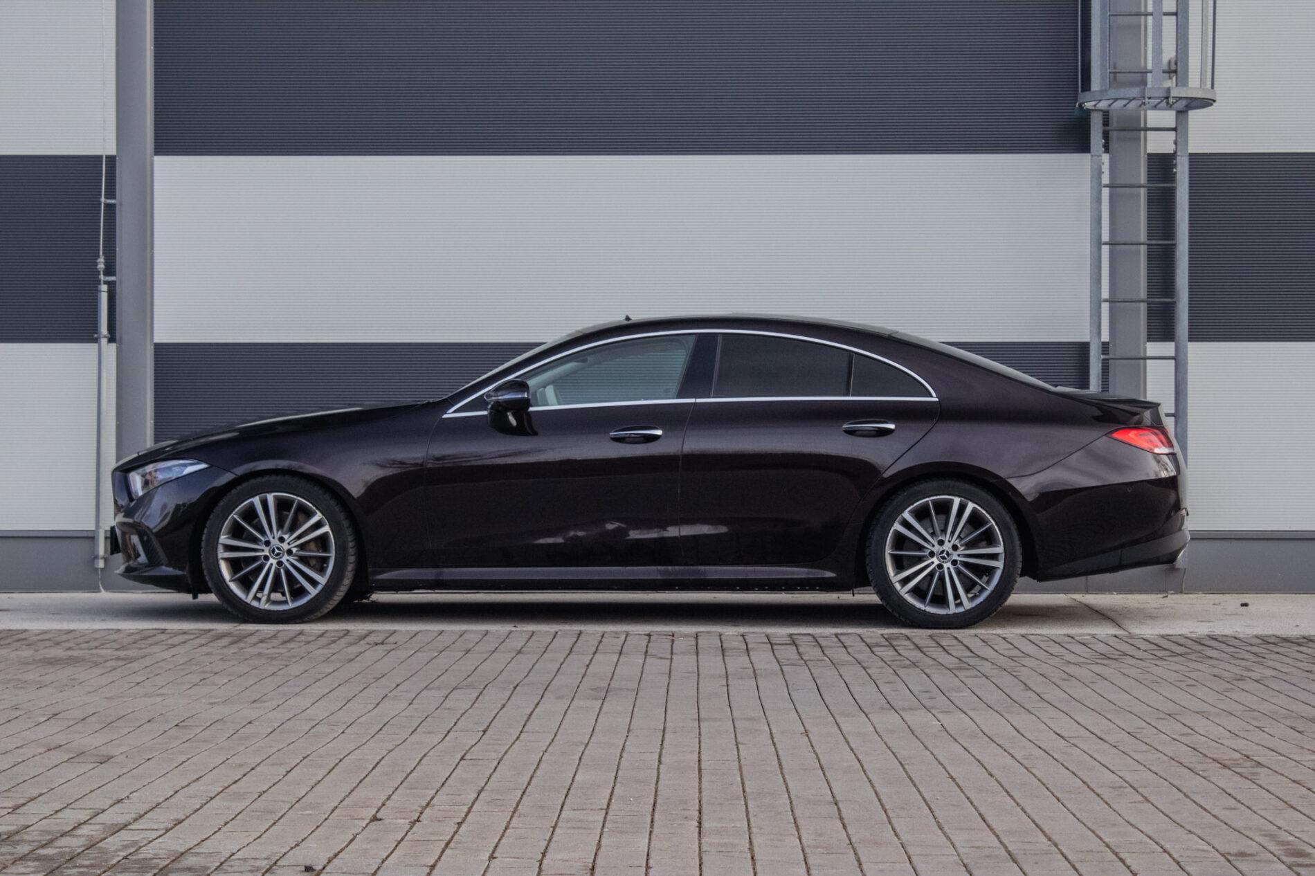 2019 Mercedes-Benz CLS 450, červená kupé, 108 680 km