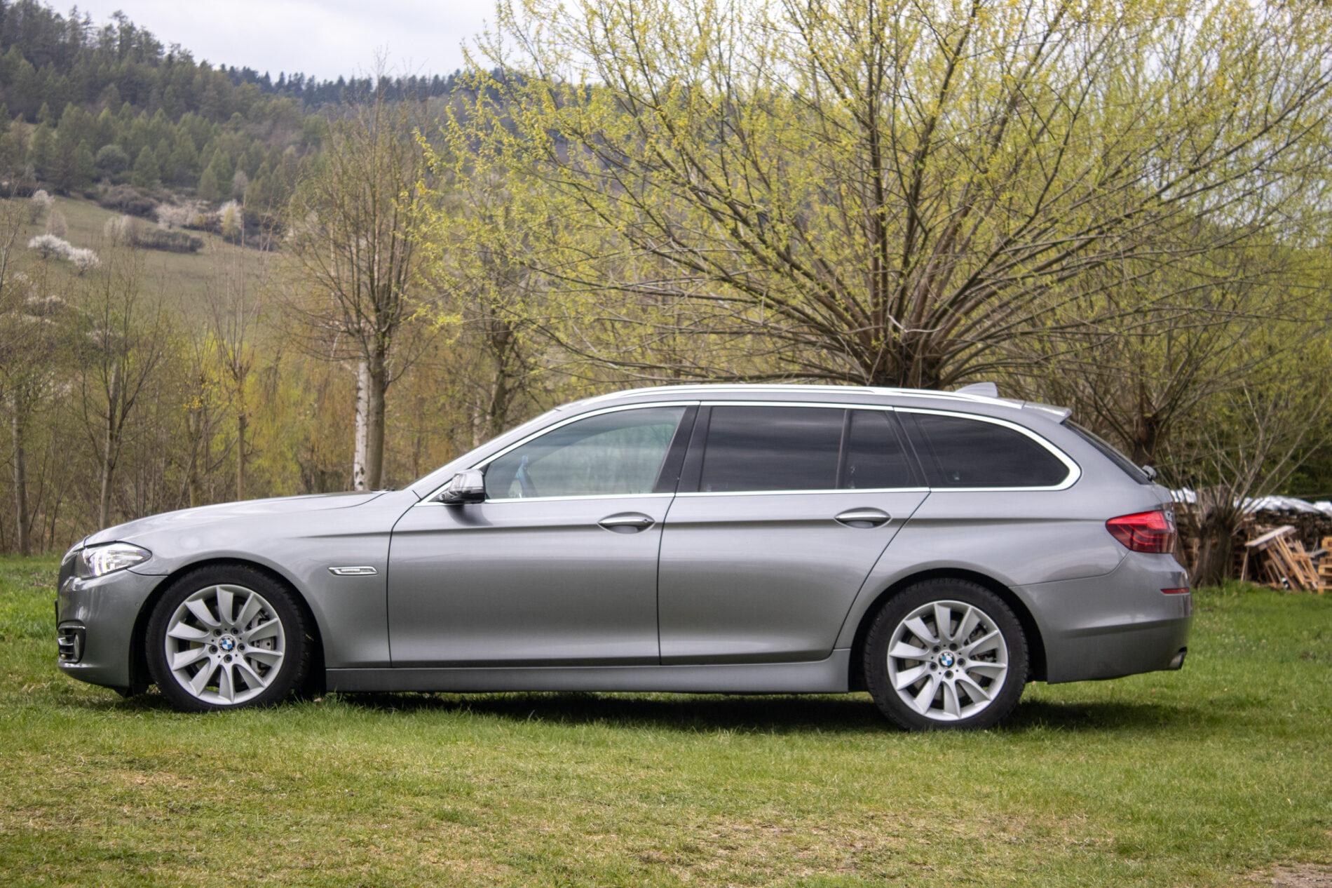 2014 BMW 530d, sivá kombi, 346 510 km