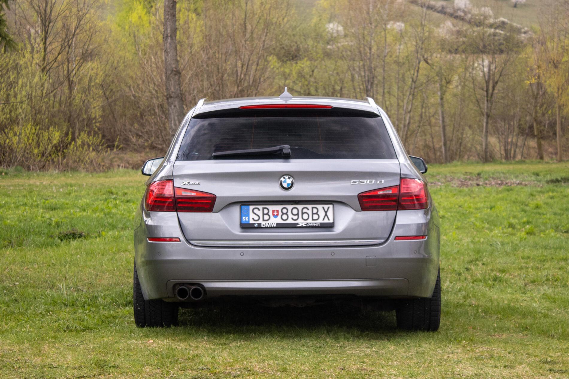 2014 BMW 530d, sivá kombi, 346 510 km