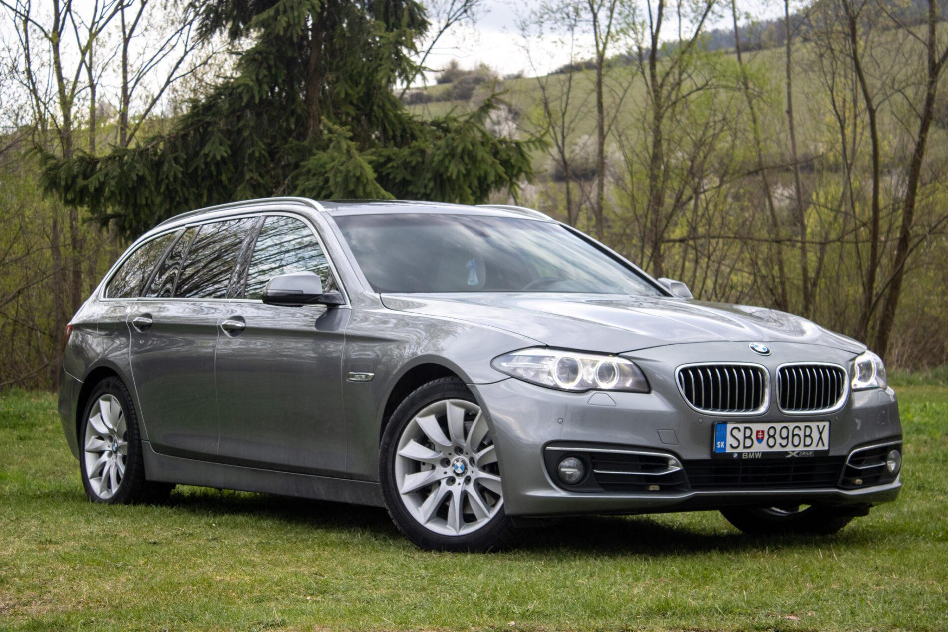 2014 BMW 530d, sivá kombi, 346 510 km