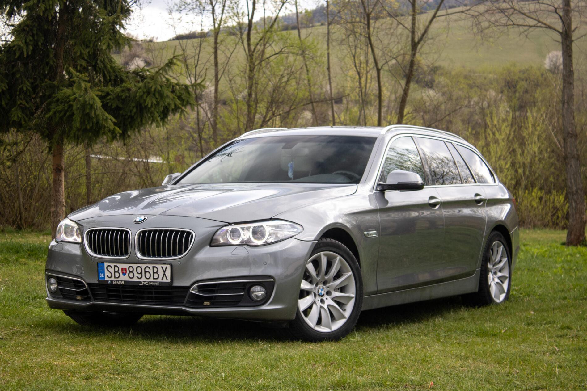 2014 BMW 530d, sivá kombi, 346 510 km
