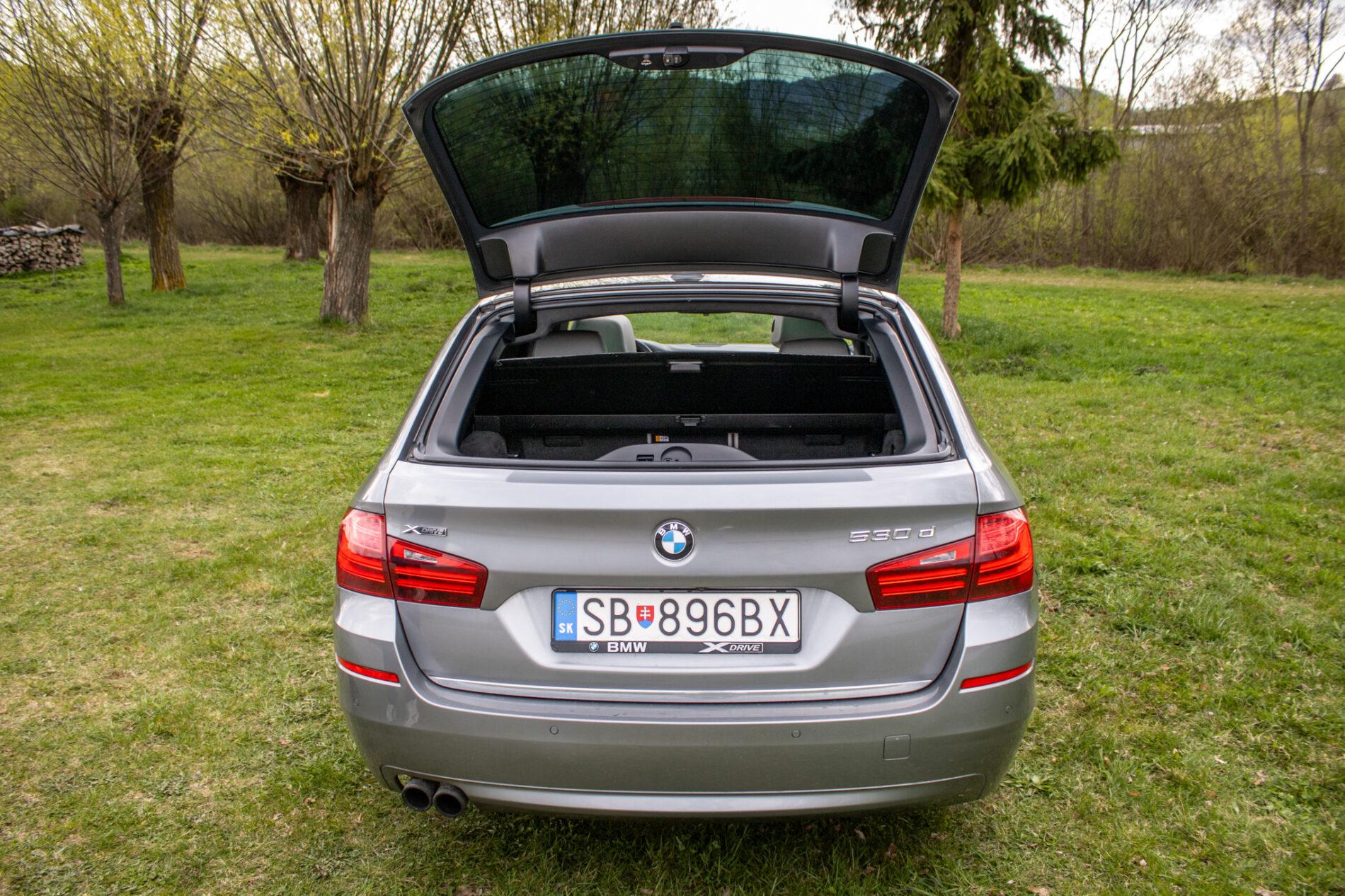 2014 BMW 530d, sivá kombi, 346 510 km