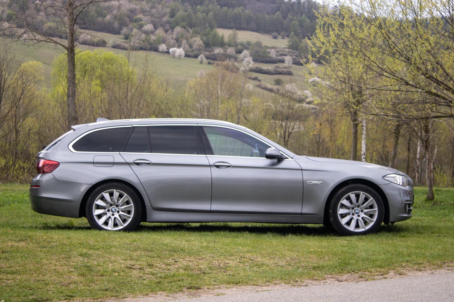 2014 BMW 530d, sivá kombi, 346 510 km