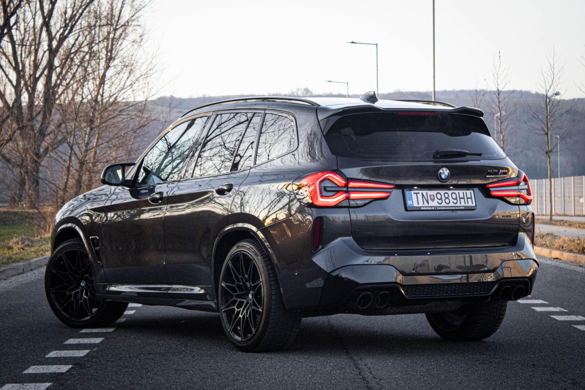 2022 BMW X3 M, sivá suv, 64 066 km